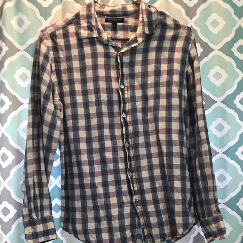 Men’s Banana Republic casual button up
